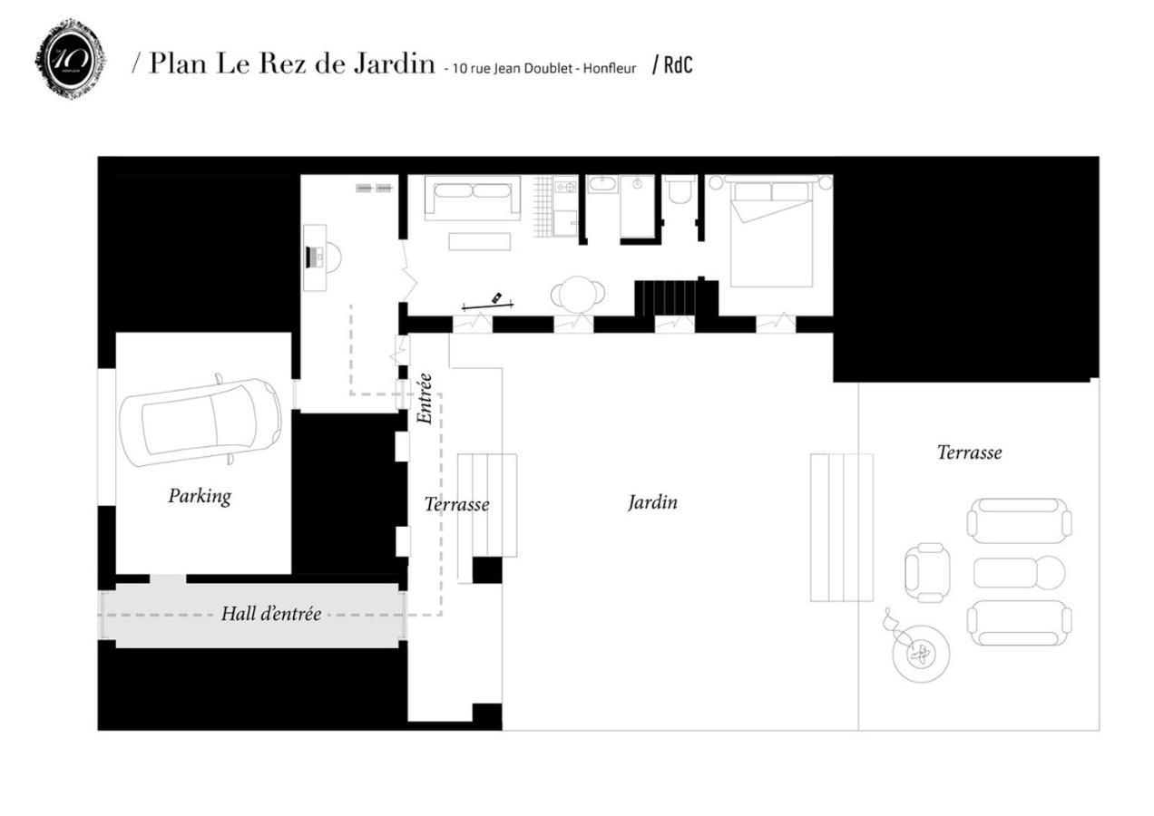 Appartement Le 10Honfleur Extérieur photo